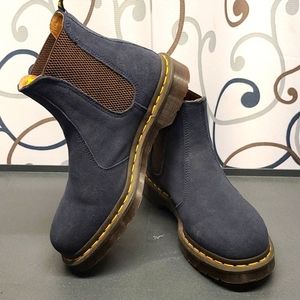 Dr. Martens Nvy Suede Chelsea Boots